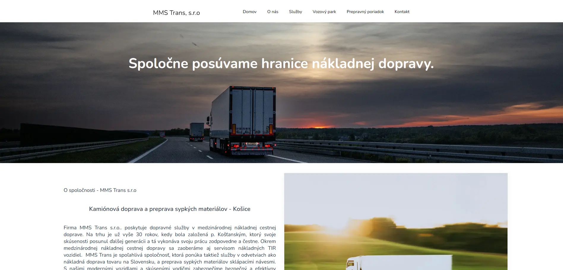 tvorba webstranok košice